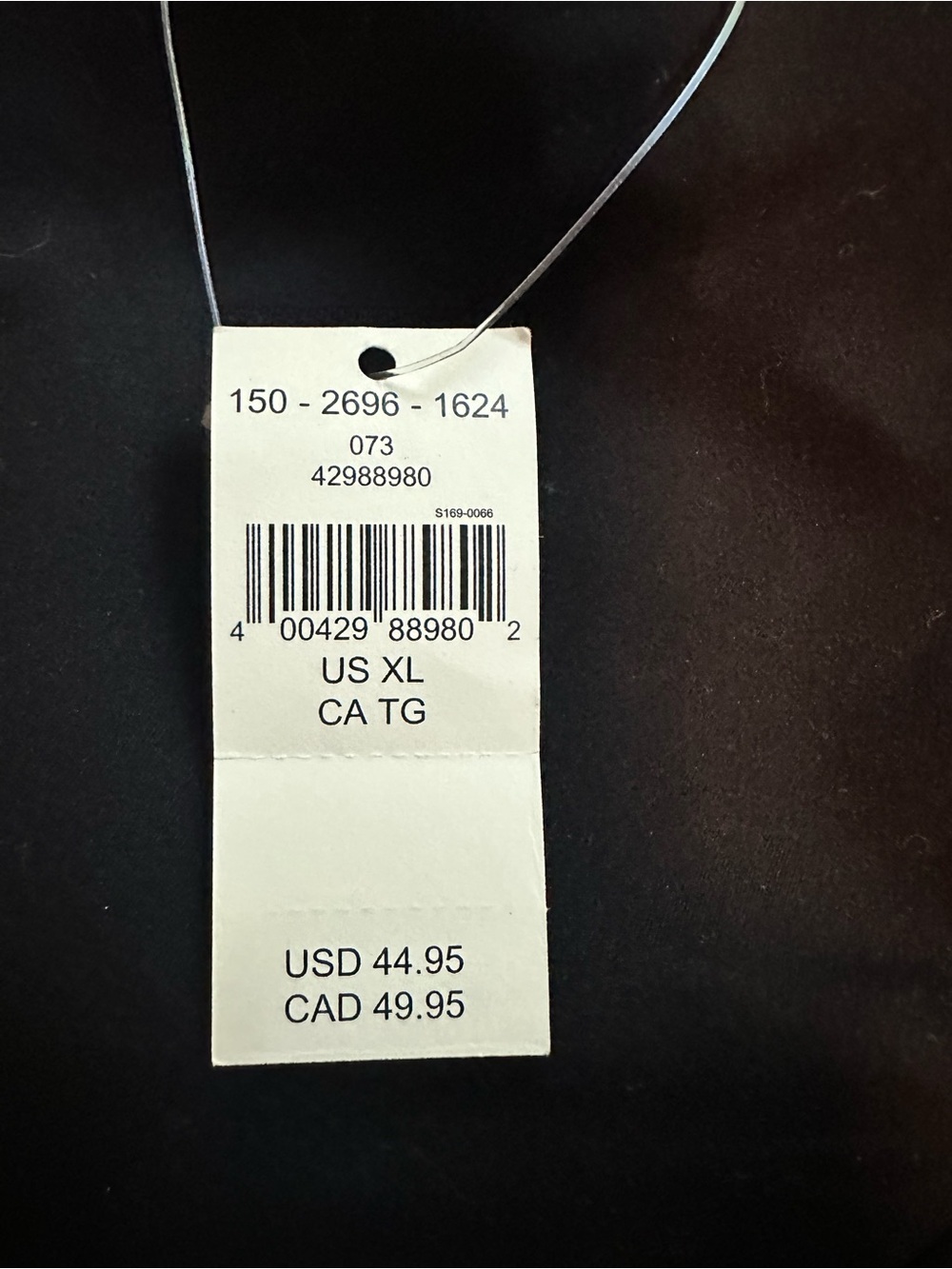 aerie Black Crossback Keyhole Bralette W/Pads NWT Size XL - Picture 5 of 7